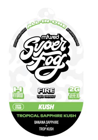 Photograph of product: Tropical Sapphire Kush | Fire Liquid Diamonds Disposable