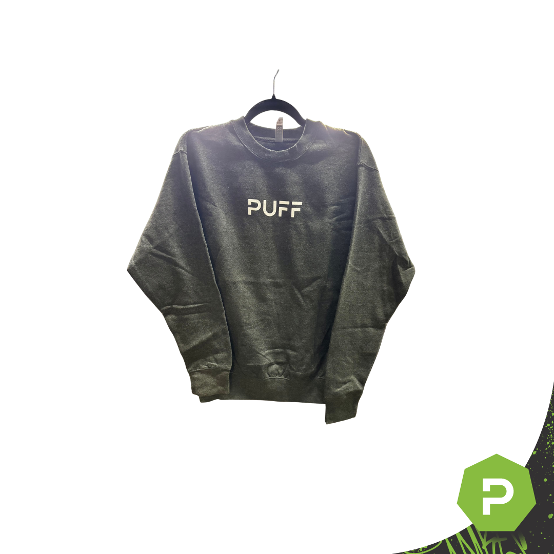 Photograph of product: Puff | Premium Crew Neck (SM-XL) | Charcoal Heather