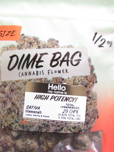 Photograph of product: Dime Bag 14g Illemonati - Illemonati 14g
