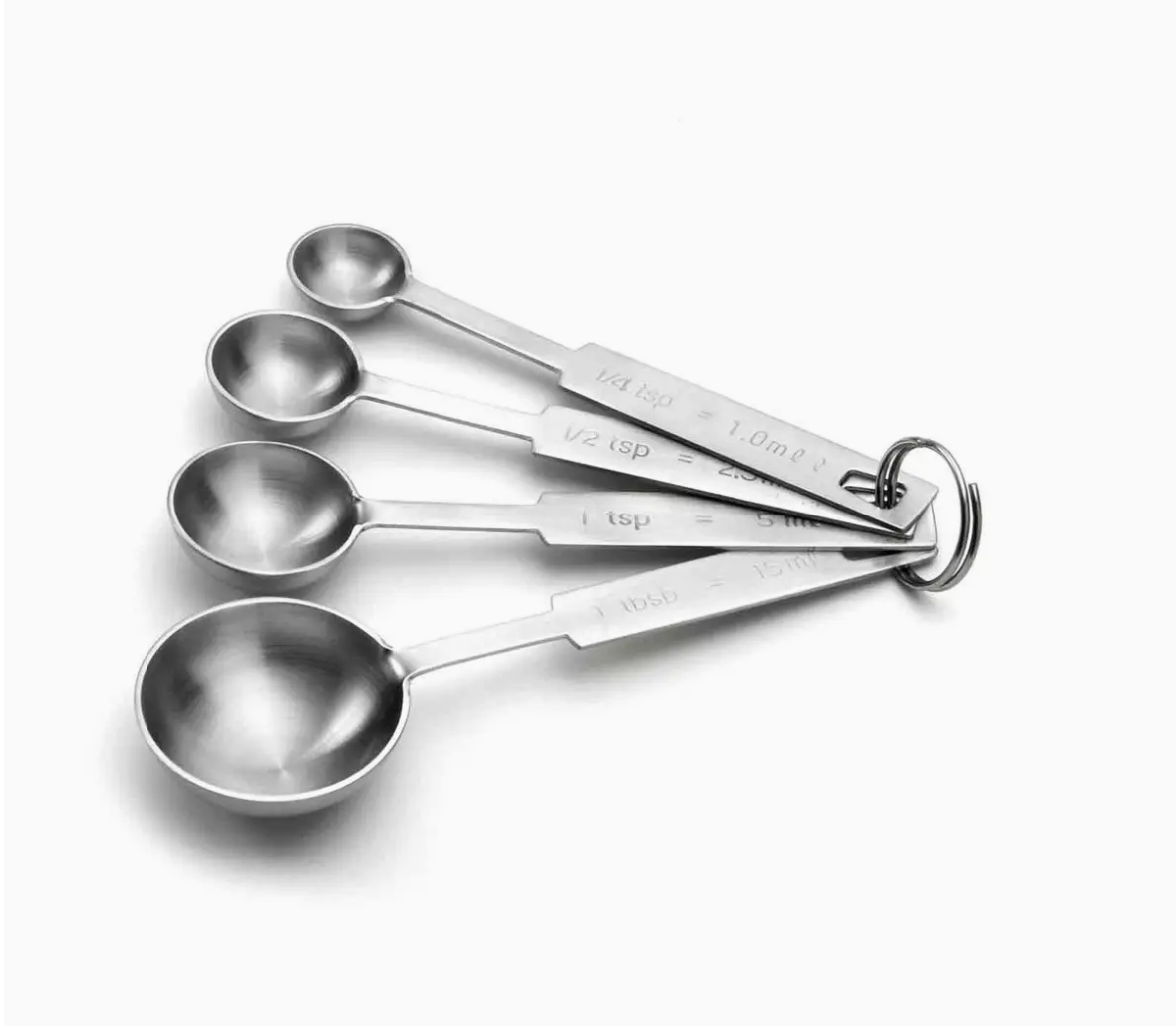 Photograph of product: 5-PC MEASURING SPOON SET
