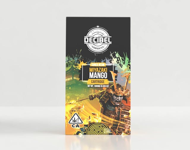Photograph of product: Miyazaki Mango | Cured Resin | 1g Cartridge