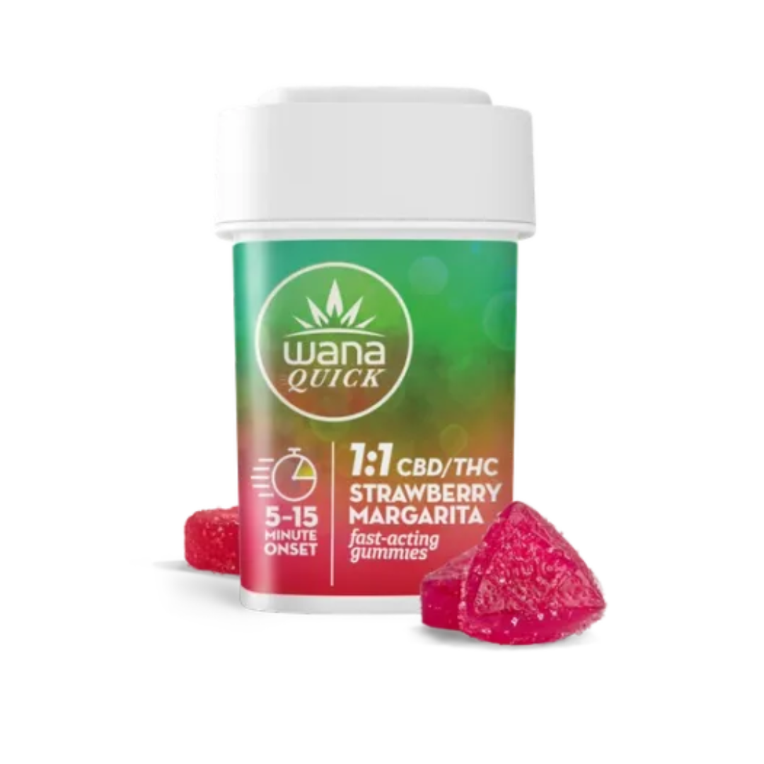 Photograph of product: Wana | Strawberry Margarita (C) | Gummies | 10pc | 100mg