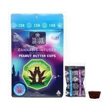 Photograph of product: Emerald Sky - PB Cups Sleep Dark Choc