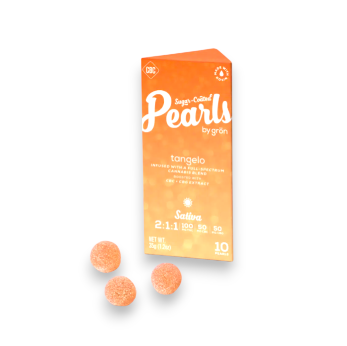 Photograph of product: Tangelo 2:1:1 TH-oui/CBC/CBG Pearls
