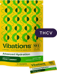 Photograph of product: Vibations-Drink Mix-Lemon Lime 5mg Each 50mg Total