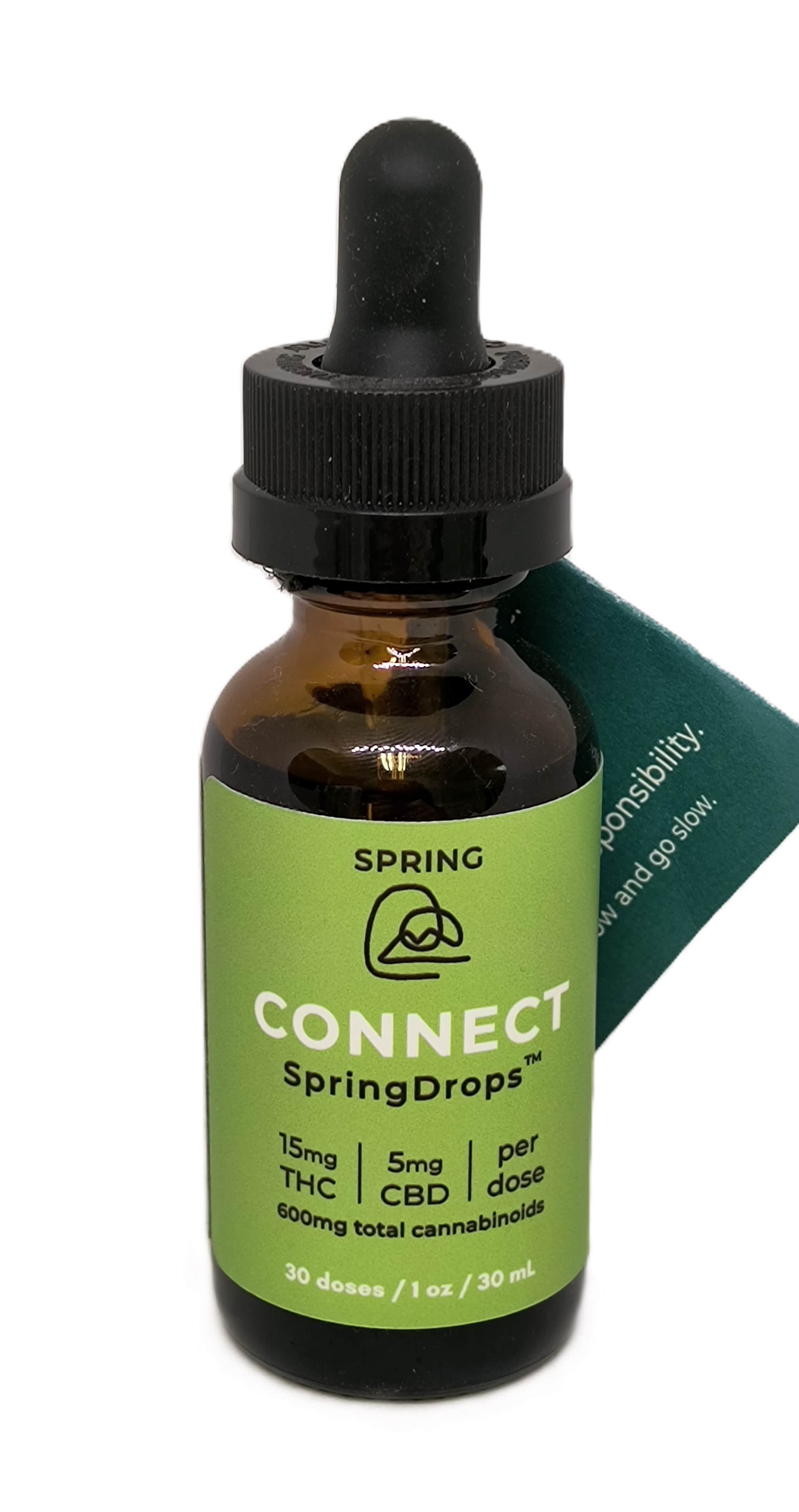 Photograph of Product: Spring Drops- Connect THC/CBD