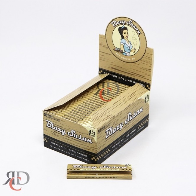 Photograph of product: Blazy Susan 1 1/4 Unbleached | Rolling Papers