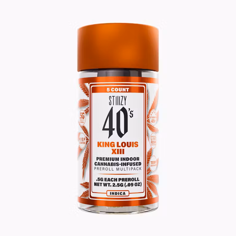 Photograph of product: Stiiizy - Preroll - Multi Pack - King Louis Xiii - 2.5G