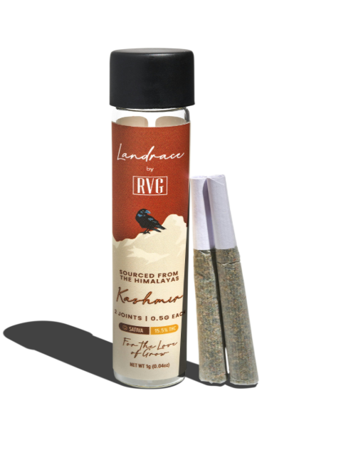 Photograph of product: Ravens View Genetics | Preroll 2 Pack | Kashmir