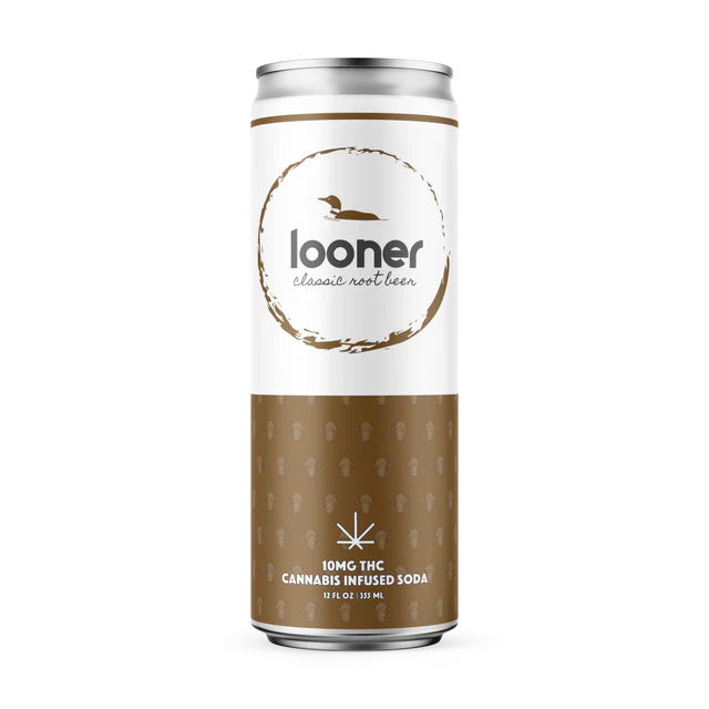 Photograph of product: Looner - Classic Root Beer - 10mg TH-oui - 12oz