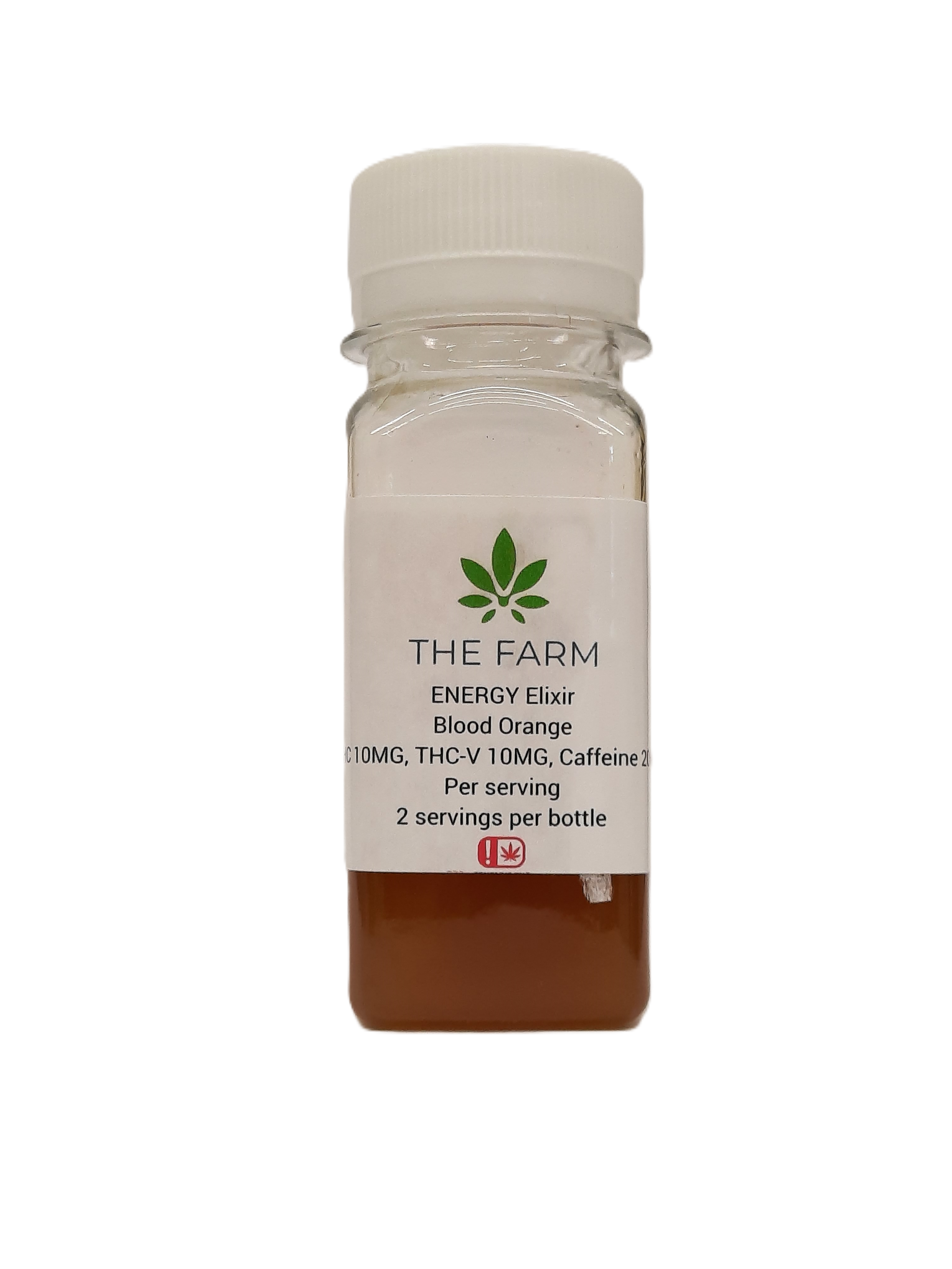 Photograph of product: Elixir | ENERGY | 10mg:TH-oui/10mg:TH-oui-V/20mg:Caffeine | Blood Orange