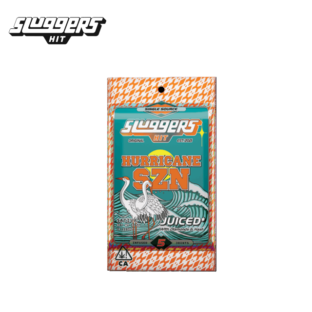 Photograph of product: HURRICANE SZN 3.5G INFUSED 5 PACK PREROLLS