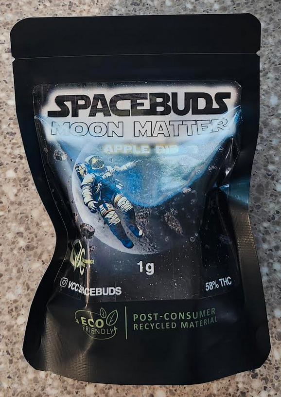 Photograph of product: Apple Pie Moon Matter Kief Infused Bubble au chocolat | Hybrid | Spacebuds
