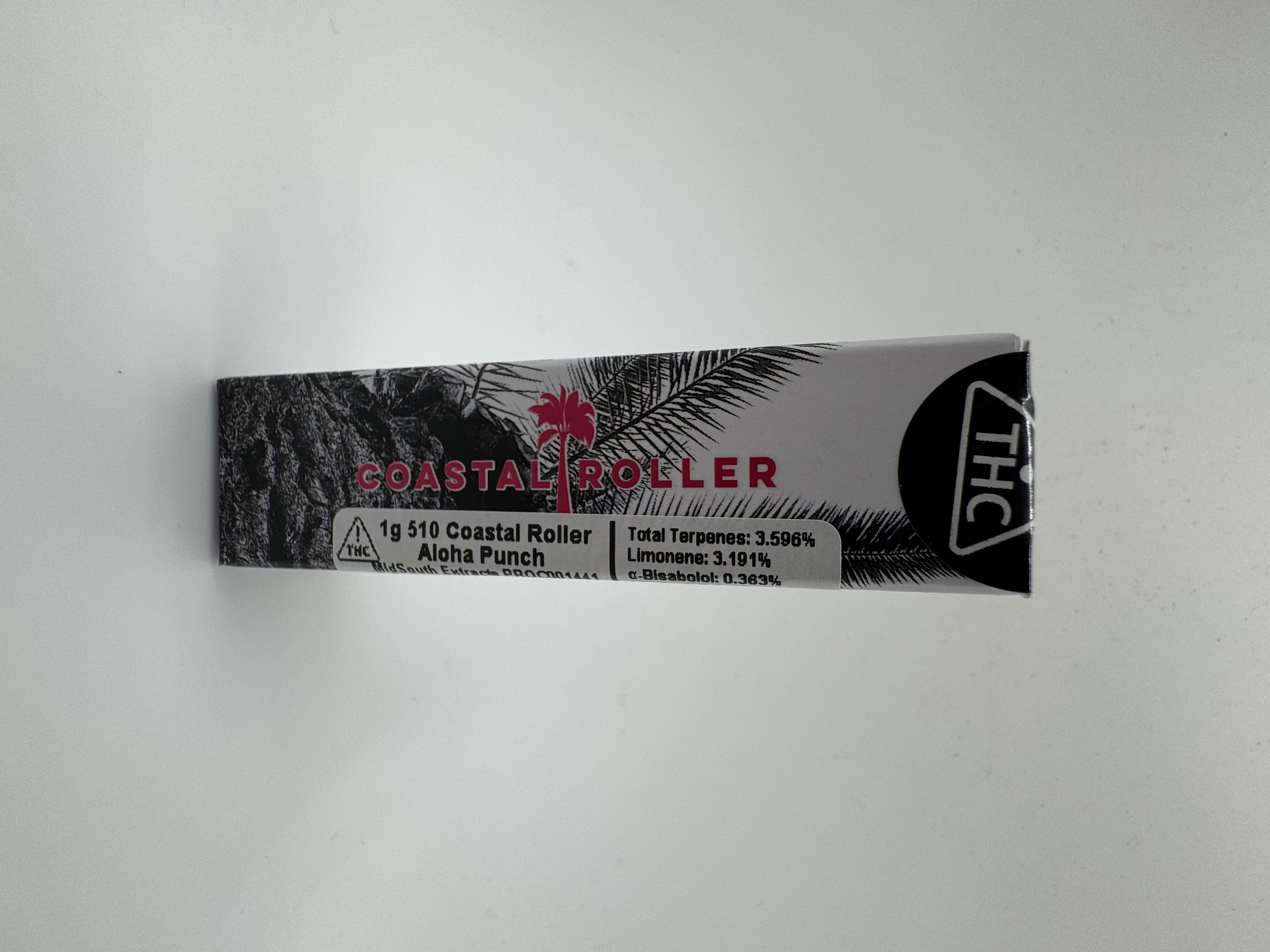 Photograph of product: Aloha Punch Vape Cart