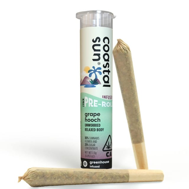 Photograph of product: Grape Hooch | Greenhouse Pre-Roll 2pk x  0.75g - 