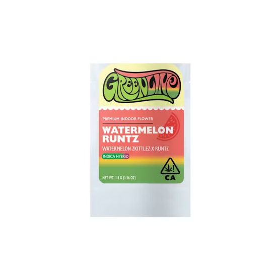 Photograph of product: Greenline - Watermelon Runtz - 1.8 g Flower - 