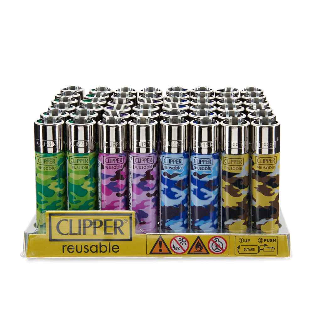 Photograph of product: Clipper Lighter - Camouflage (1ct)