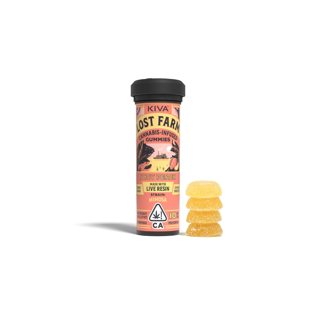 Photograph of product: 'Lost Farm' Juicy Peach - 100mg
