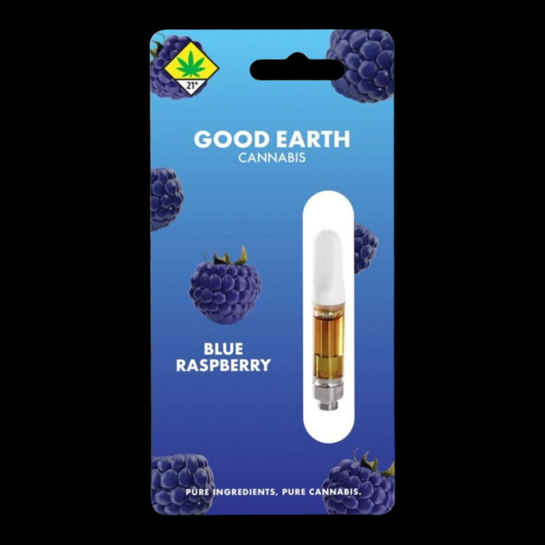 Photograph of product: Blue Raspberry Cartridge Good Earth Oui'd