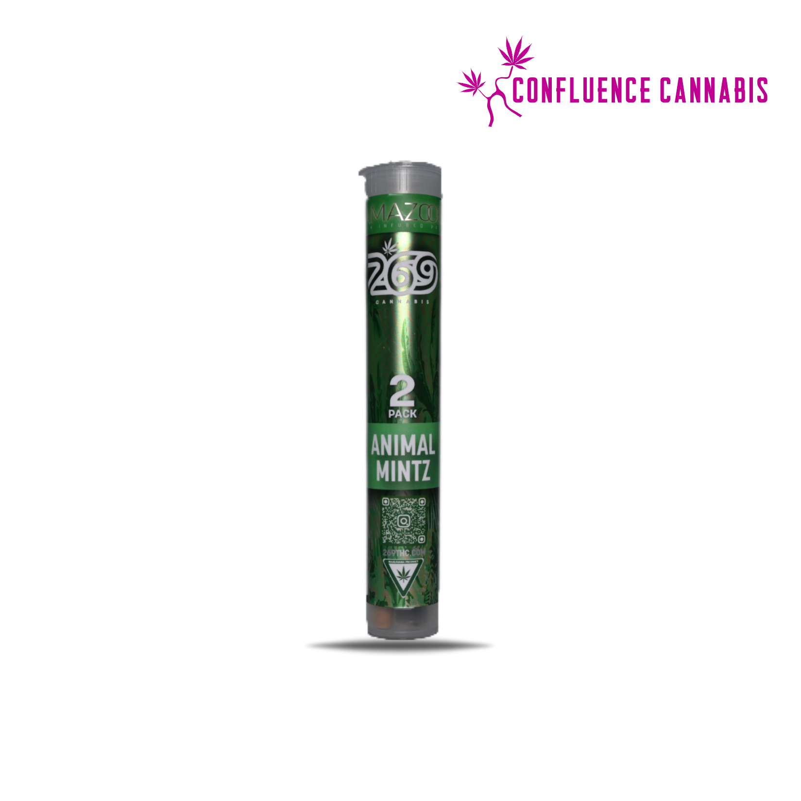 Photograph of product: Animal Mintz Live Resin (Infused) Preroll 2 Pack