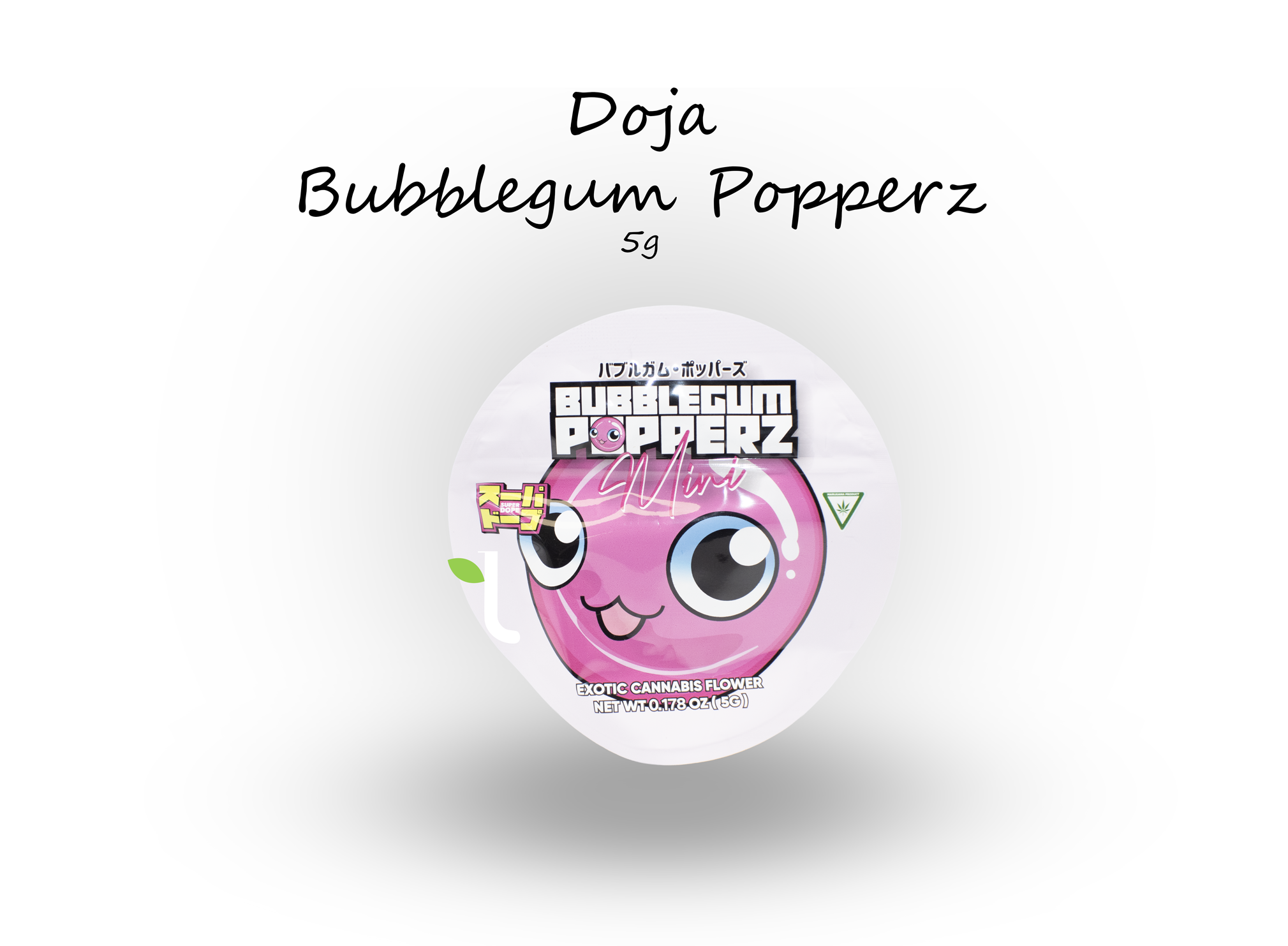 Photograph of product: Super Dope | Bubblegum Popperz | Prepackaged 5g Smalls