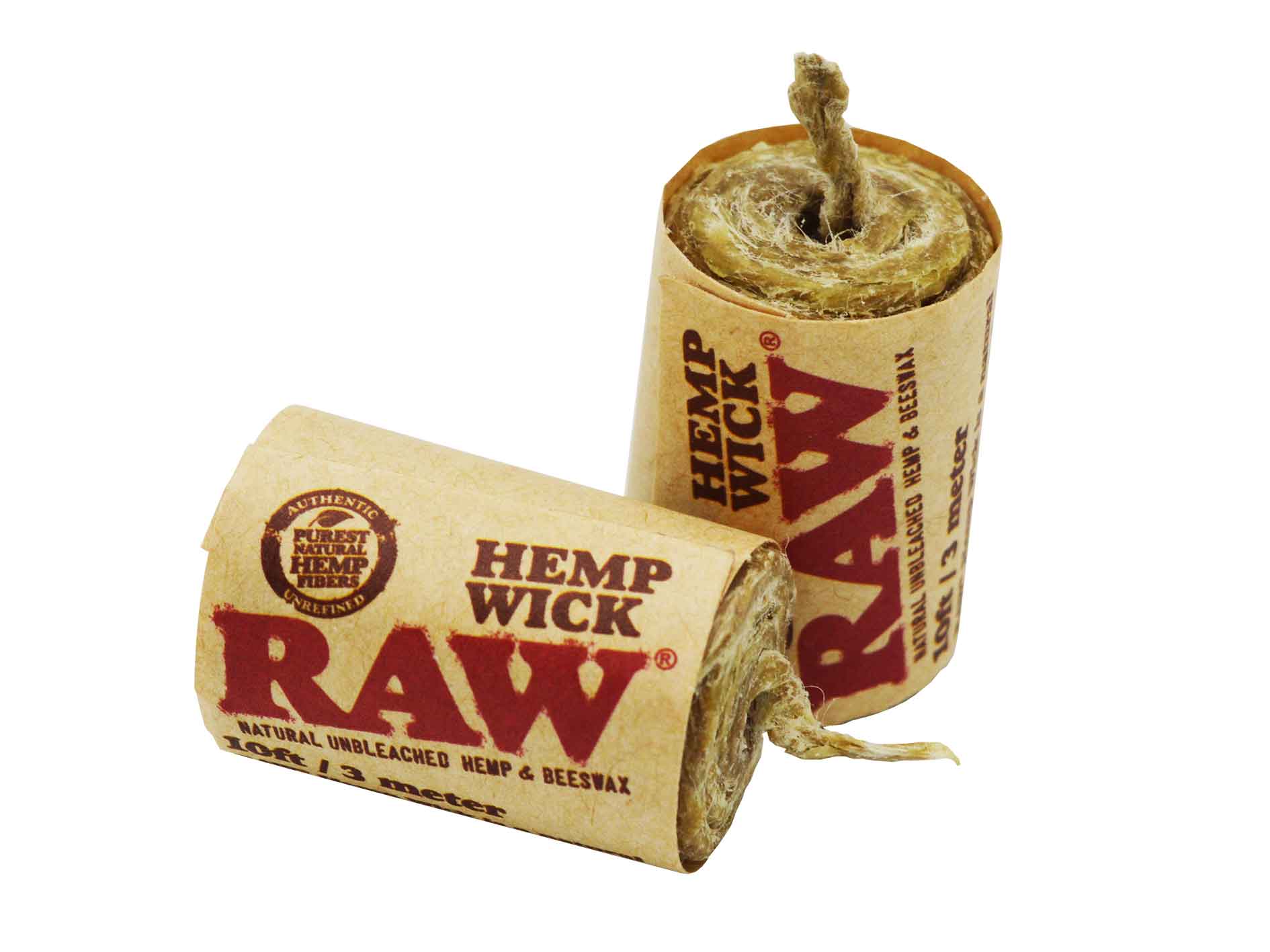 Photograph of product: ACC | Raw Hemp Wick | 10ft | Natural and Unbleached
