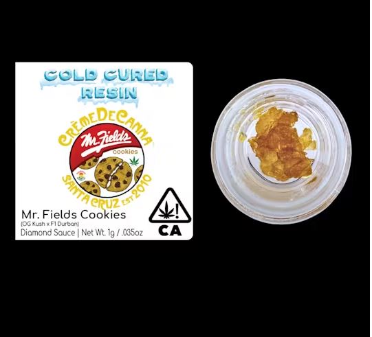 Photograph of product: Creme de Canna Diamond Sauce 1g Mr. Fields Cookies