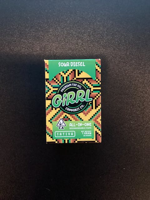 Photograph of product: Girrl- AIO- Sour Diesel - 