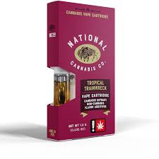 Photograph of product: National Oui'd Co Fruit Terpene Distillate Cartridge | Oui'd | Tropical Trainwreck