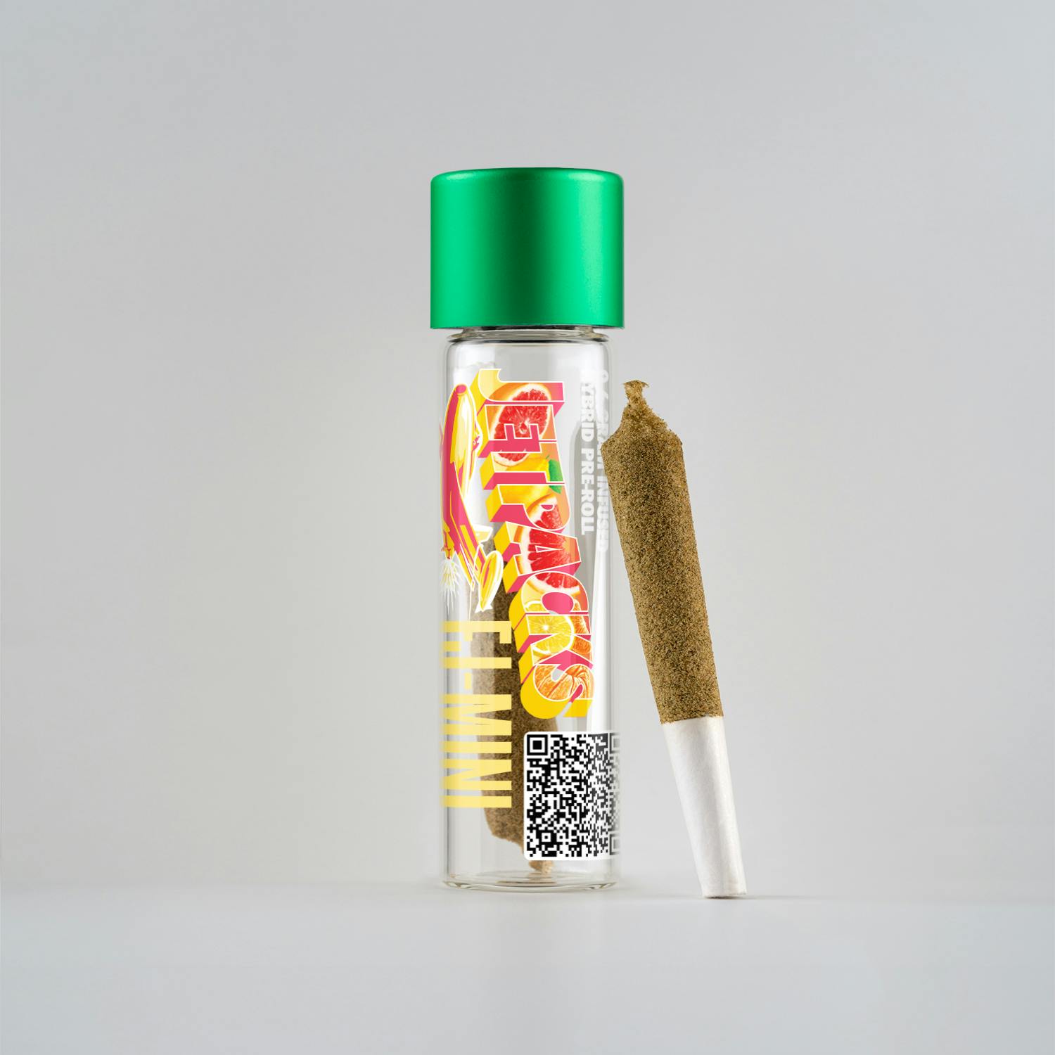 Photograph of product: Jetpacks | Lemon Skunk | Hybrid | FJ Mini Infused pre-roll