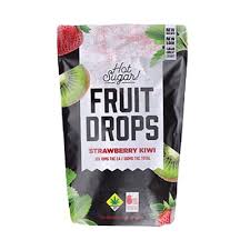 Photograph of product: Hot Sugar Strawberry Kiwi Fruit Drops 100mg