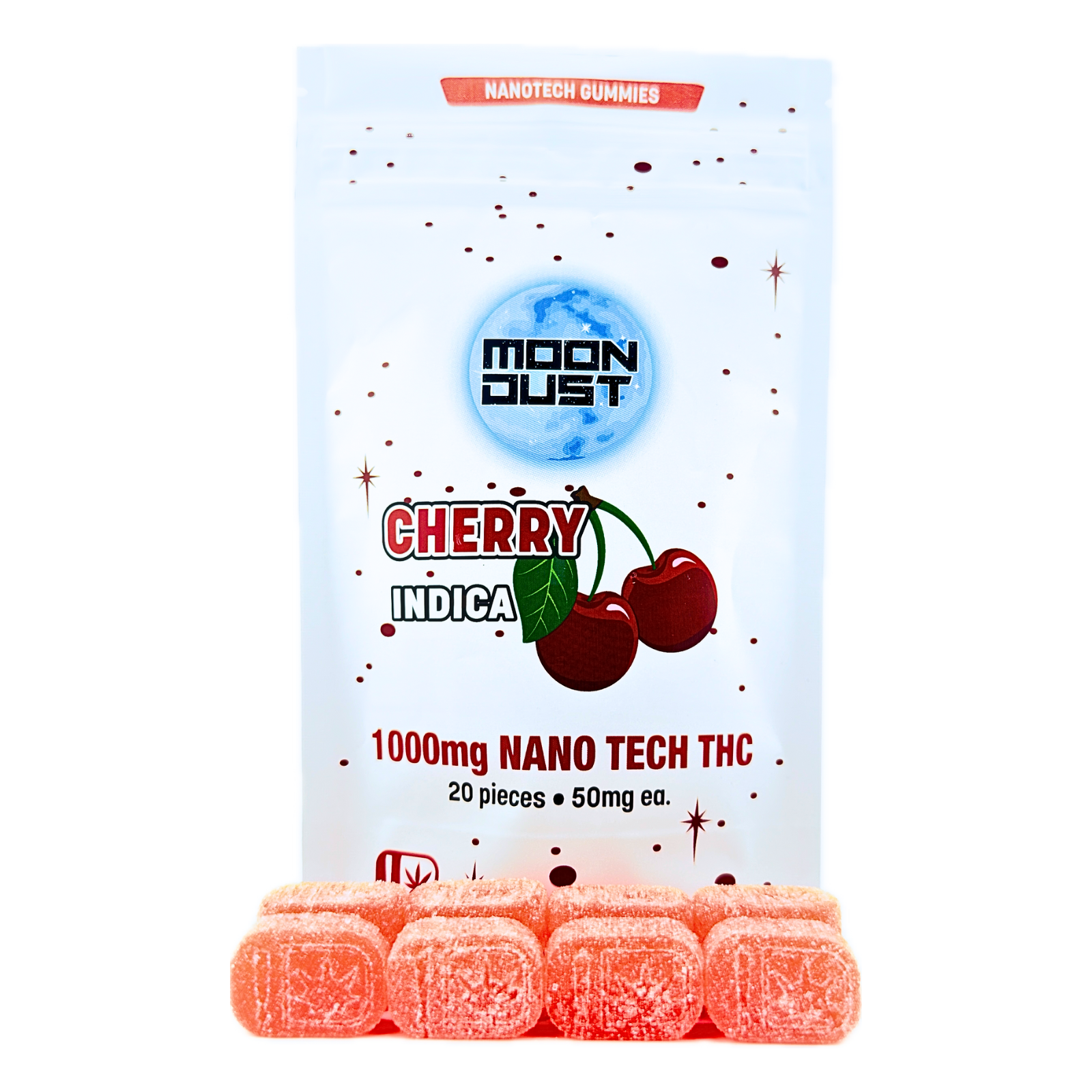 Photograph of product: Cherry - Moon Dust Nano Gummies