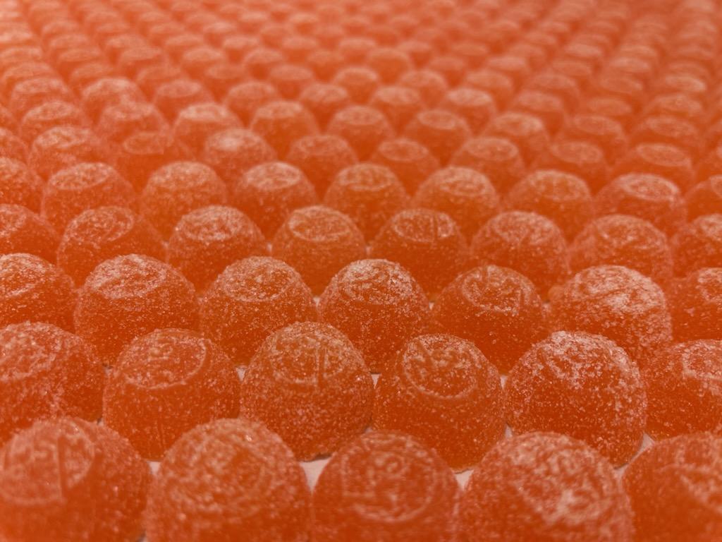 Photograph of product: Natural State-Passion Fruit Mango Margarita Bites-240mg