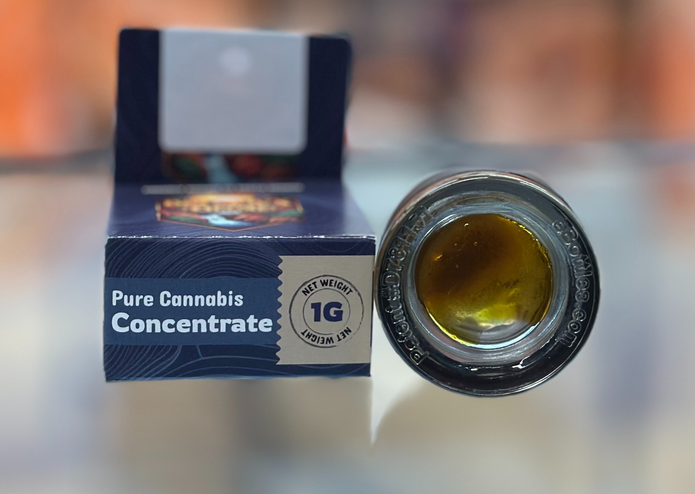 Photograph of product: RAINBOW INFERNO - Cured Resin