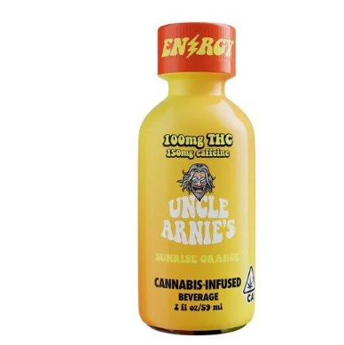 Photograph of product: Uncle Arnie's | Drink | Sunrise Orange | 2 oz 100mg