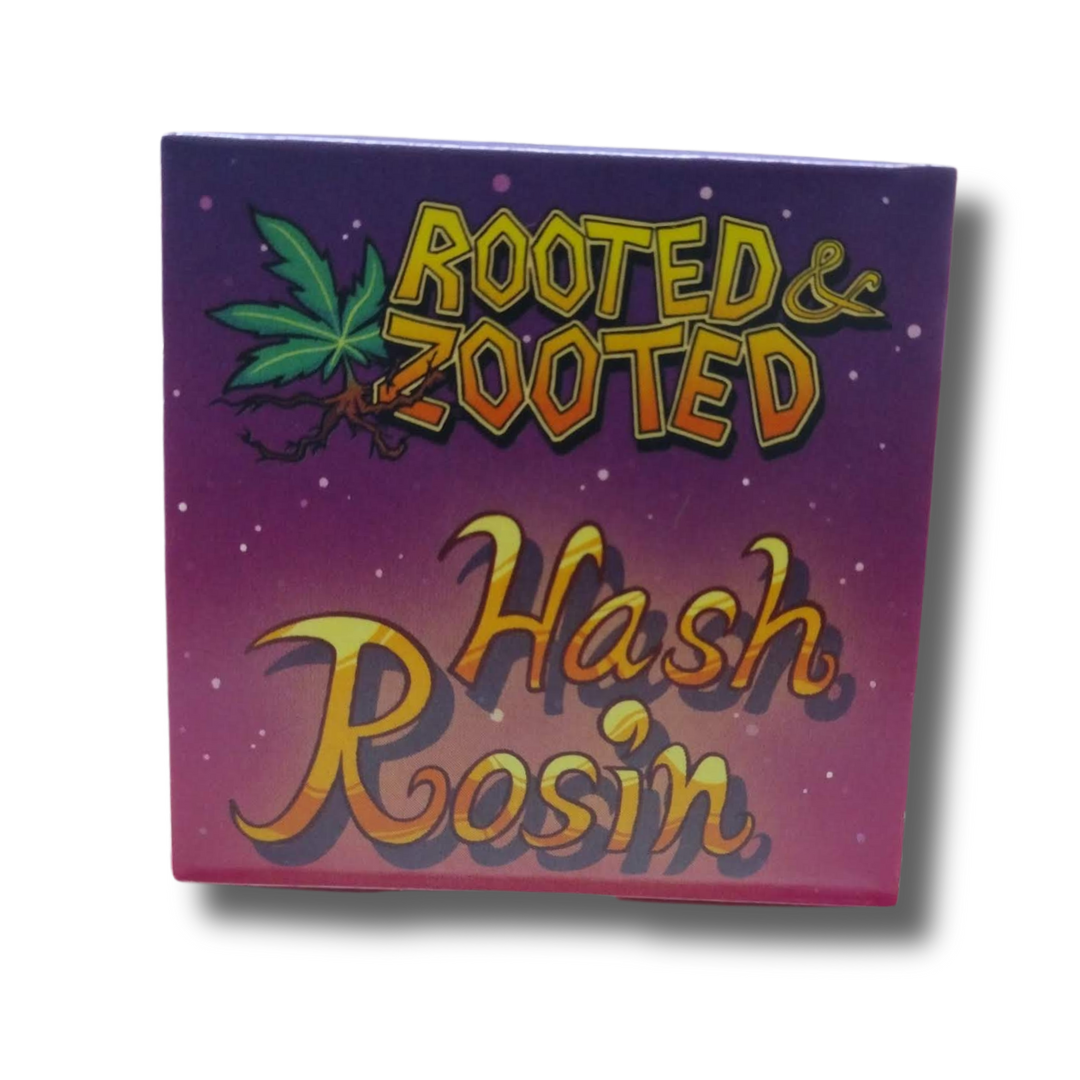 Photograph of product: Rooted and Zooted 1G au chocolat Rosin Super Boof