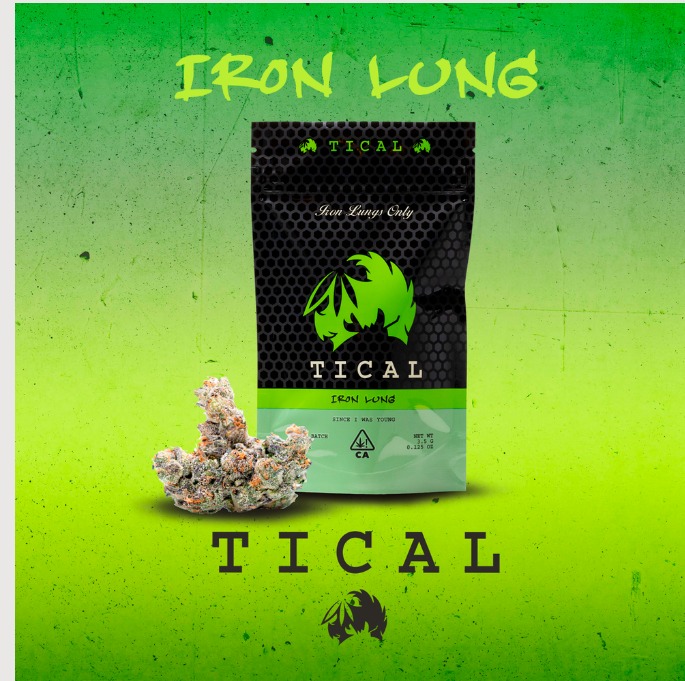 Photograph of product: Tical - Iron Lung - Flower - 3.5g
