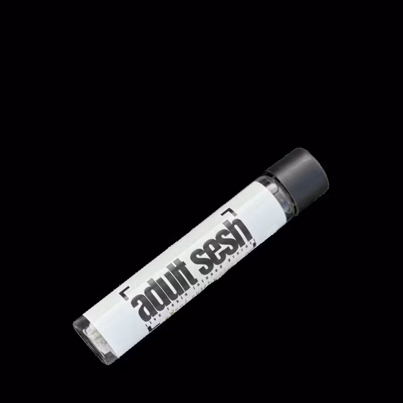 Photograph of product: Adult Sesh | Sweet Peachy Rick | 1.25g Live Resin Infused Pre-Roll