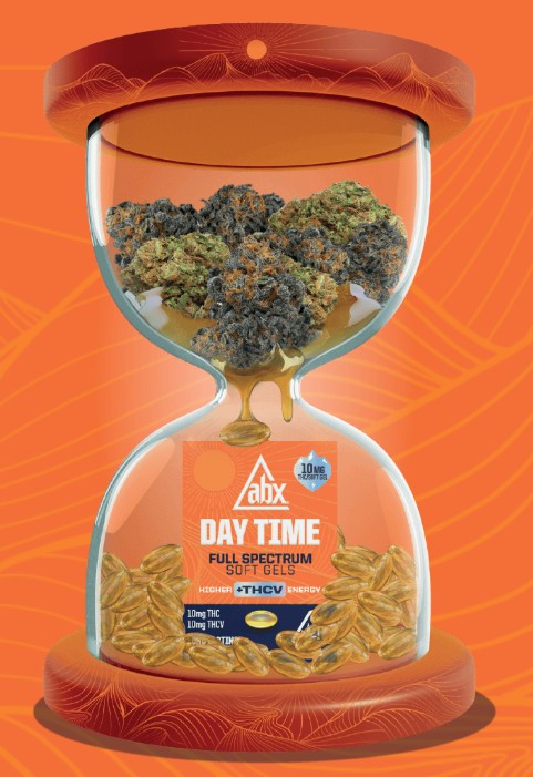 Photograph of product: ABX DAY TIME THCV SOFGEL 1:1 THC:THCV 10MG