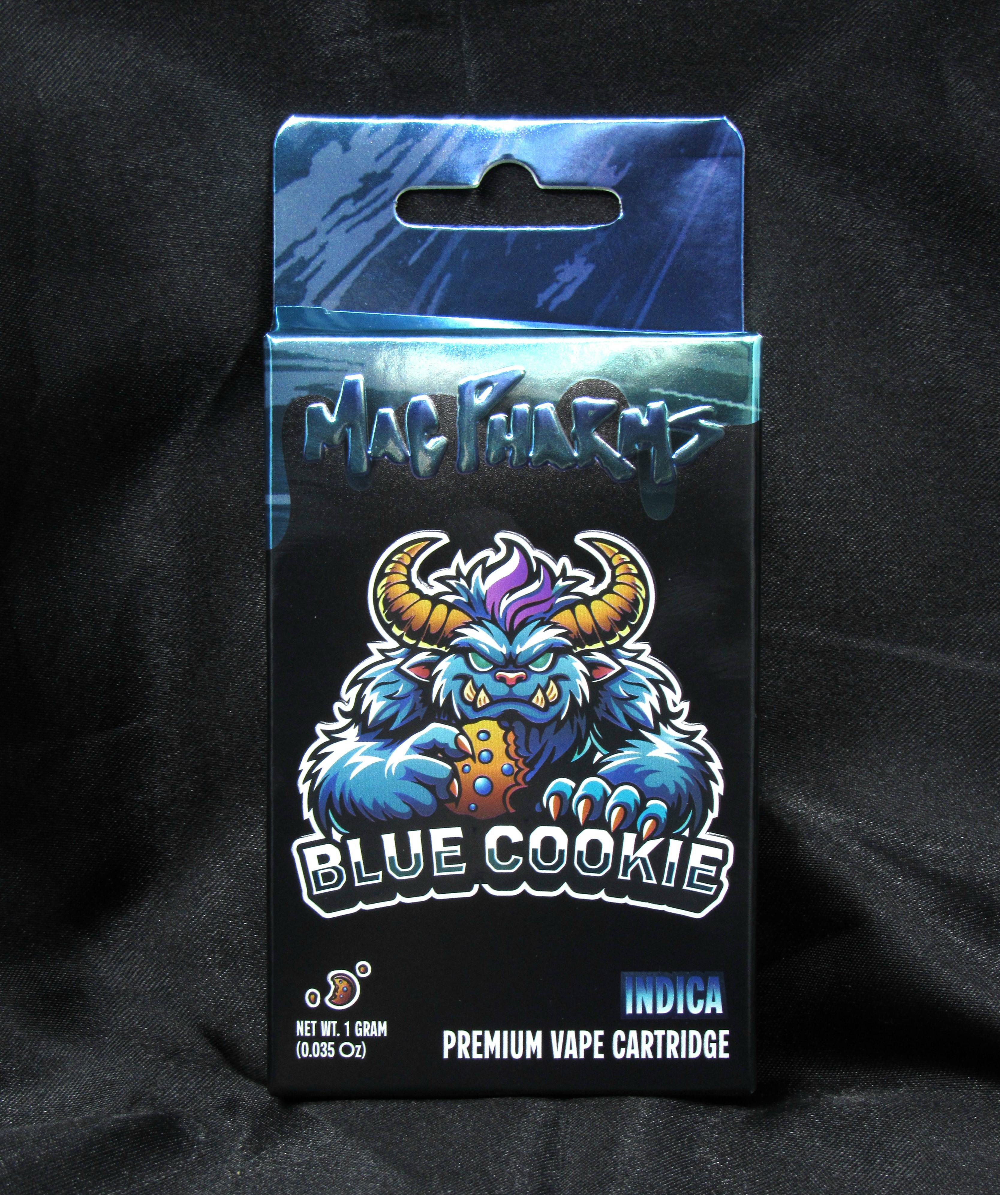 Photograph of product: Blue Cookie 1g 510 Cart | Mac Pharms