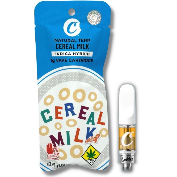 Photograph of product: Cereal Milk 1g Natural Terp Cartridge (Cookies)