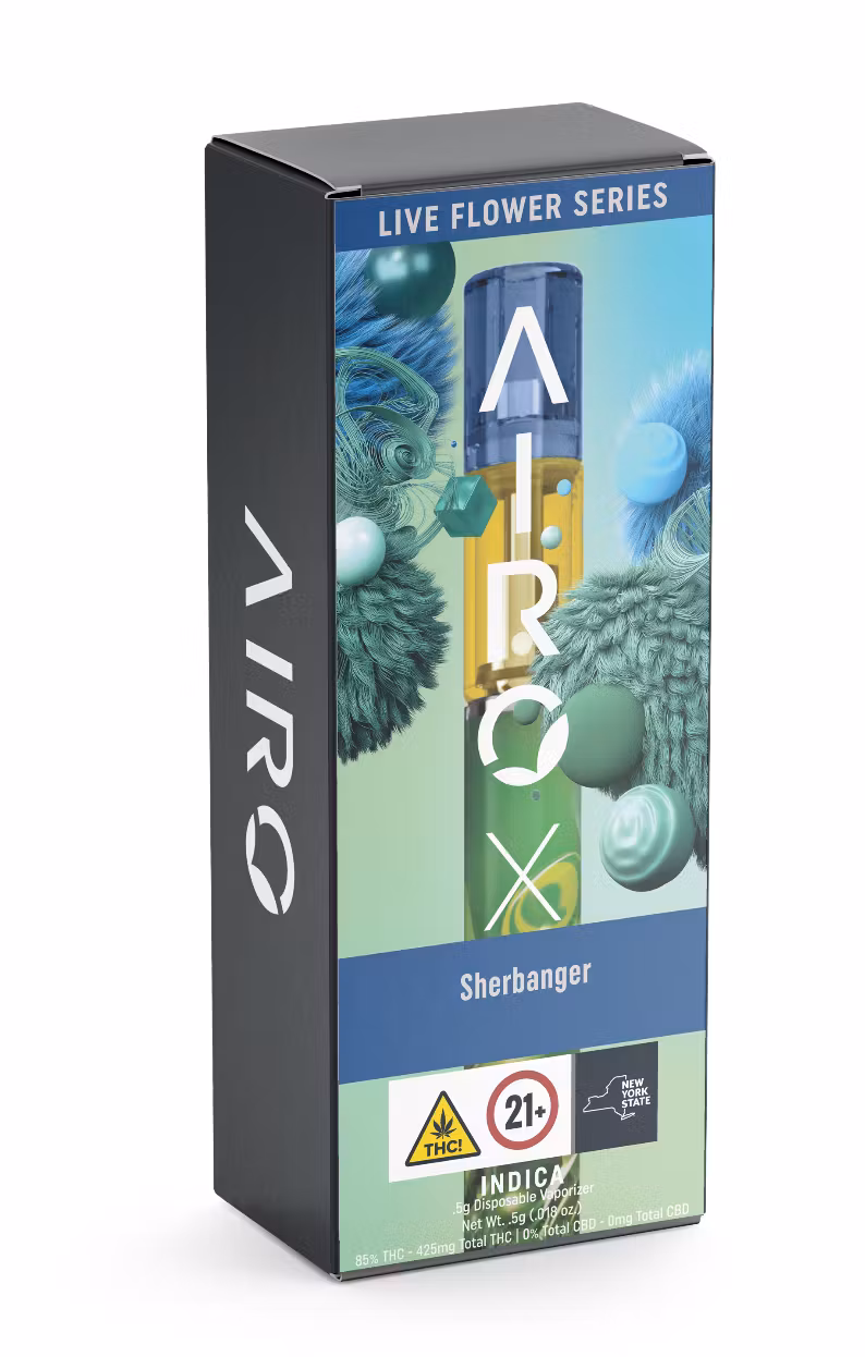 Photograph of product: Airo - X - Sherbanger - AIO Vape Pen