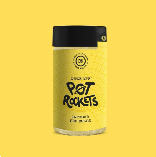 Photograph of product: Infused Pre-Roll Pack | Daze Off | Mind Games [3pk]