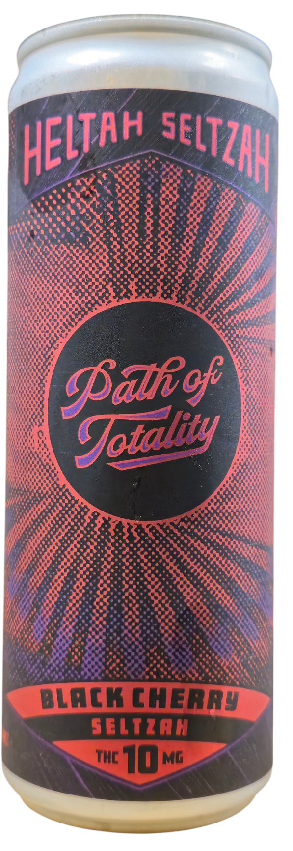 Photograph of product: Taunik Heltah Seltzah Black Cherry - Path Of Totality 10 mg TH-oui