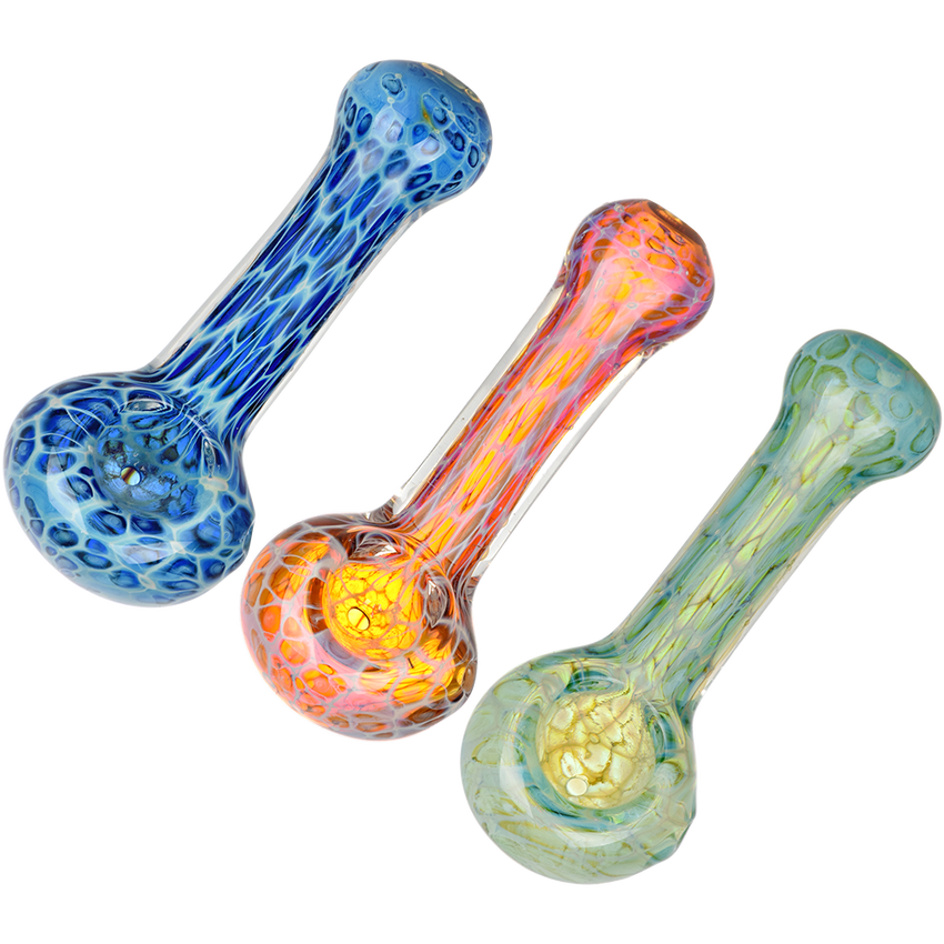 Photograph of product: Spoon - 4" Cellular Glass Pipe - Assorted Colors