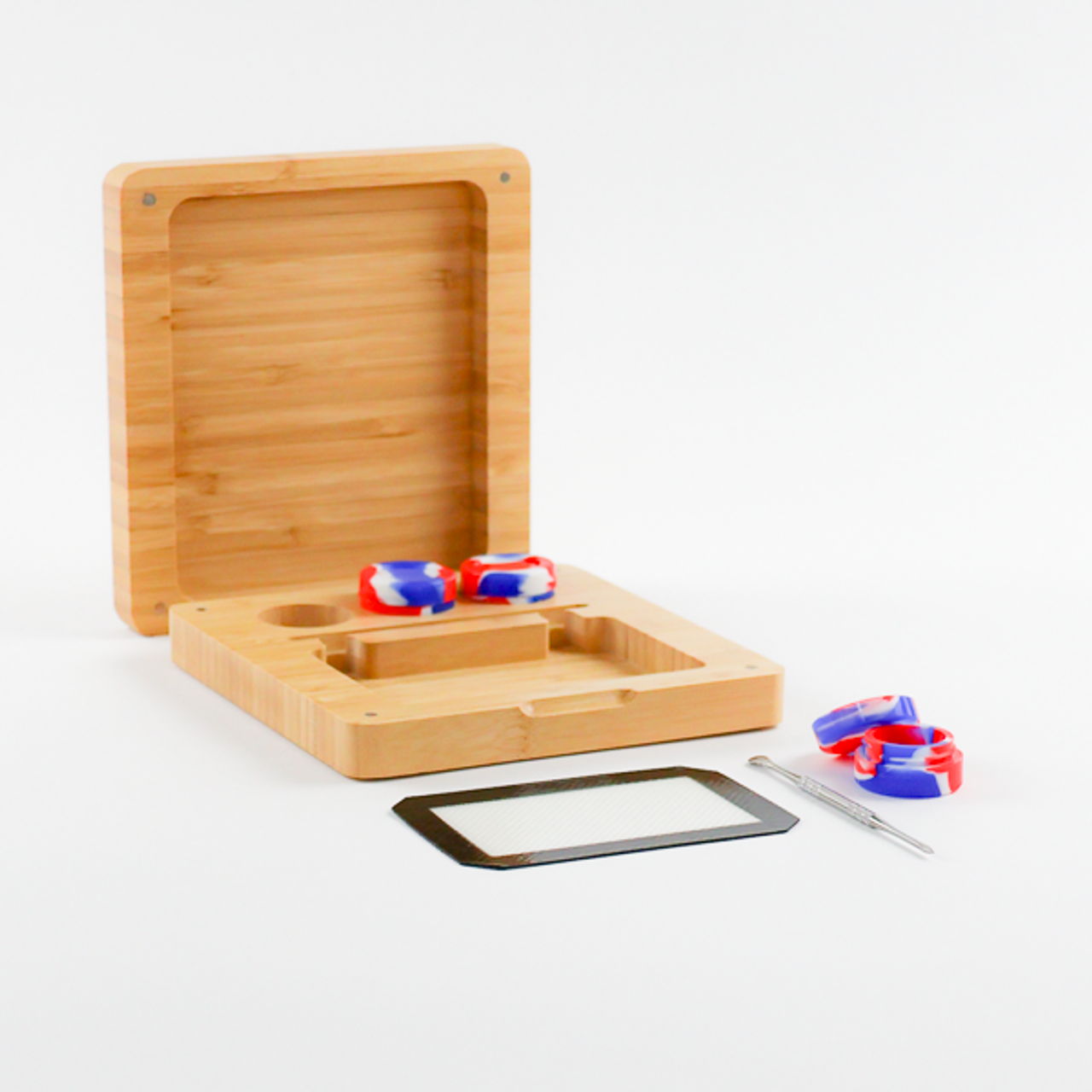 Photograph of product: Bamboo Rolling Tray Set