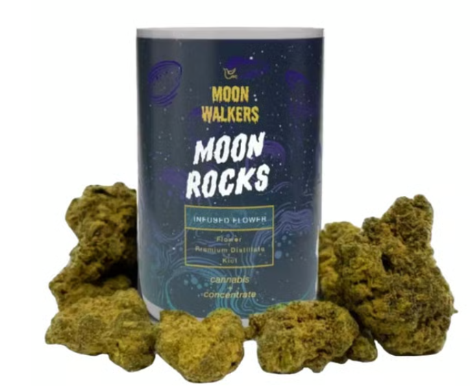 Photograph of product: Moon Walkers - Moon Rocks - Holy Grail Kush (1.5g)