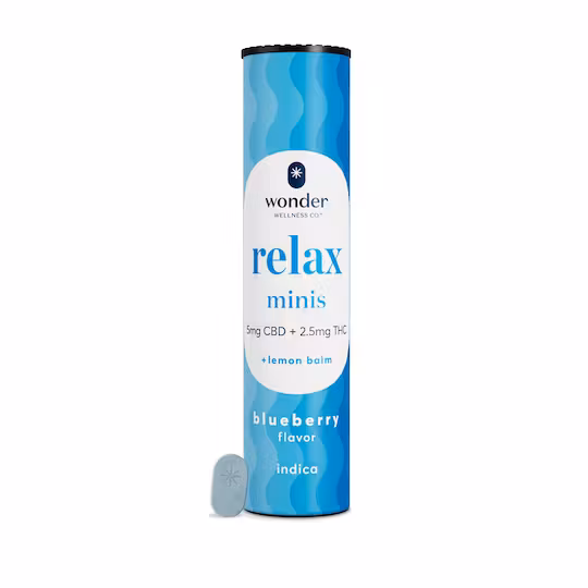 Photograph of product: CL Wonder Minis Blueberry-Relax 2:1 CBD/TH-oui 40ct