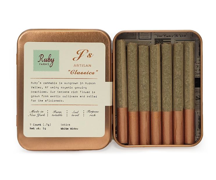 Photograph of product: Ruby Classics - White Widow - 7pk