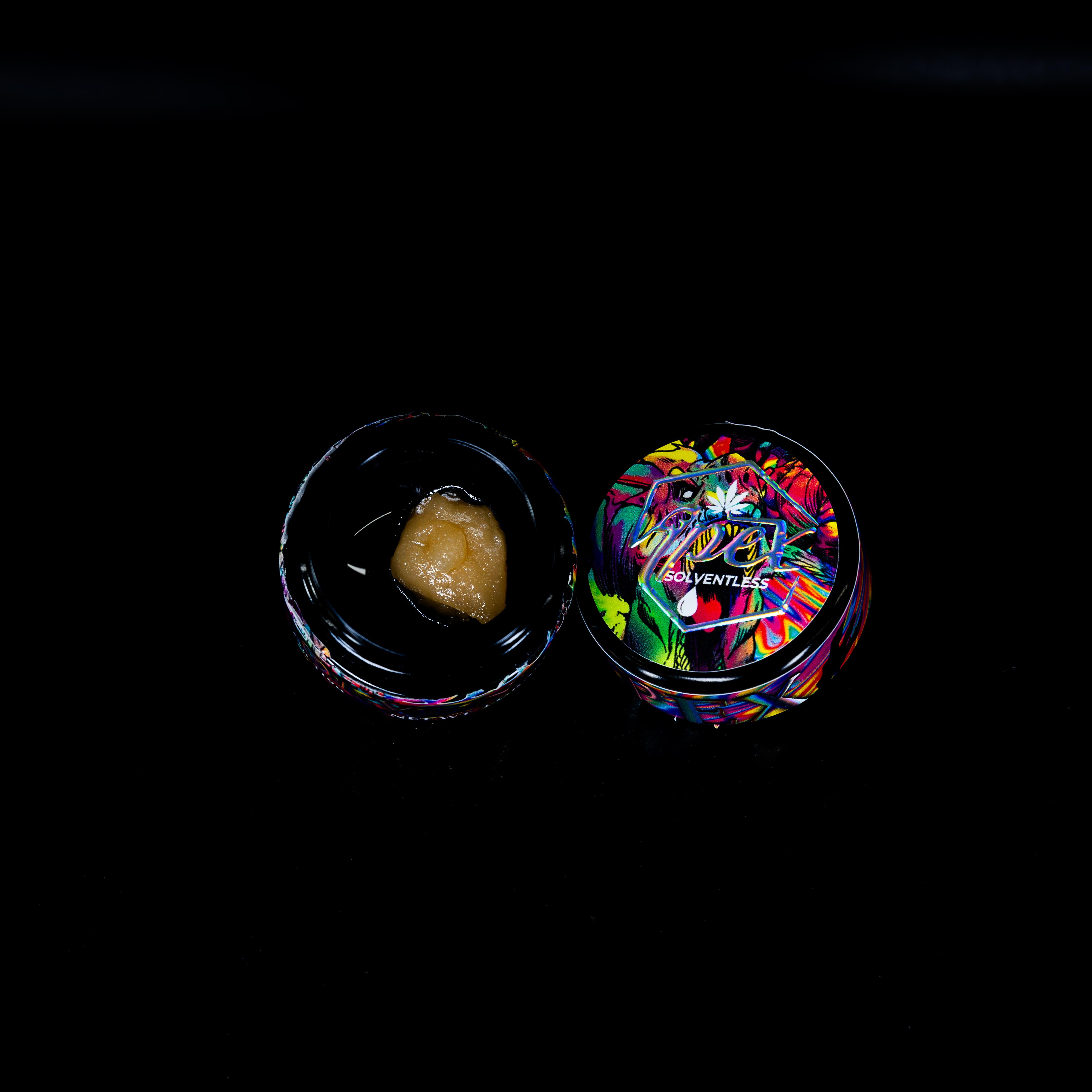 Photograph of product: Rainbow Belts 3.0 #4 Solventless Live Rosin